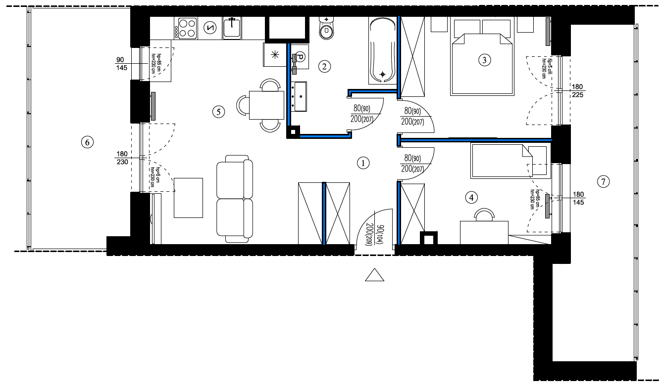 Rejtana Park mieszkanie nr 58